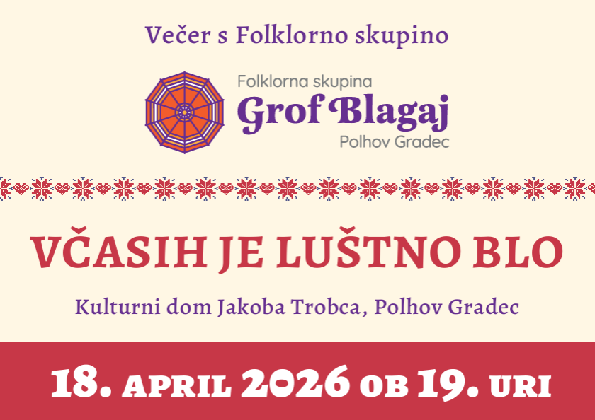 Kulturni večer ''Včasih je luštno blo''
